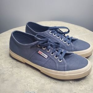 Superga Cotu Periwinkle Cornflower Blue Classic Sneaker - Women‎ 41.5 us 10